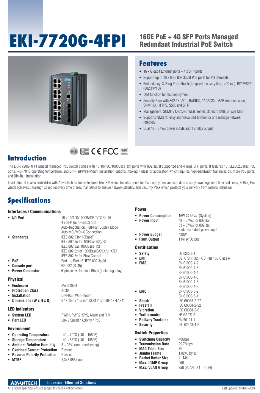 EKI-7720G-4FPI